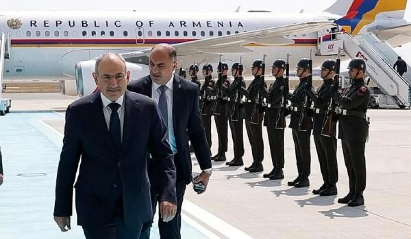 Ermənistan təyyarəsi ilk dəfə Azərbaycan hava məkanında...