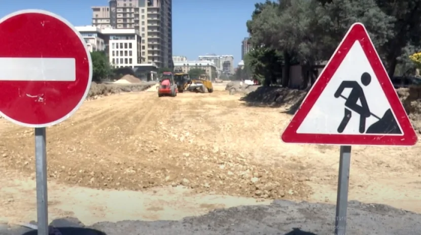 Sabahdan Bakının bir küçəsində hərəkət hissə-hissə məhdudlaşdırılacaq