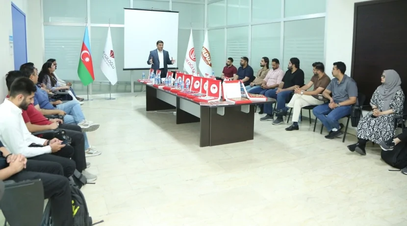 Pakistanlı MBA tələbələri “Ulduz” şokolad fabrikində istehsalat turunda iştirak ediblər