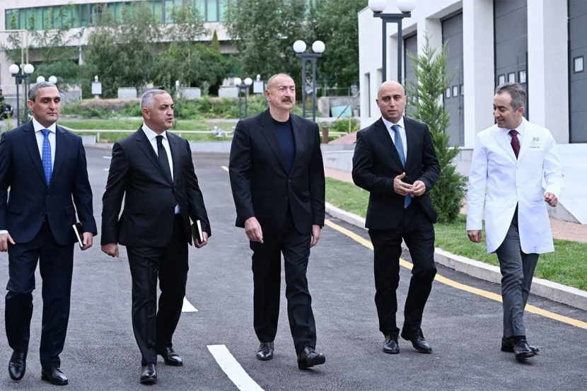 Prezident Qarabağ Universitetində tədris korpusunun AÇILIŞINDA