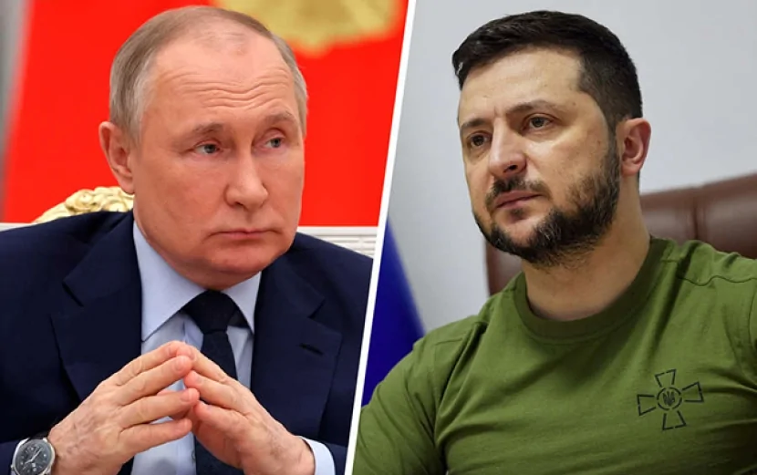 Vladimir Putin və Volodimir Zelenski  bir-birinə o qədər nifrət edir ki...