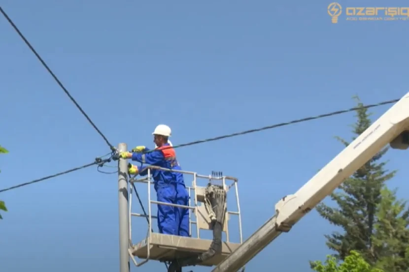 “Azərişıq” bu rayonların elektrik təsərrüfatını yeniləyir - VİDEO