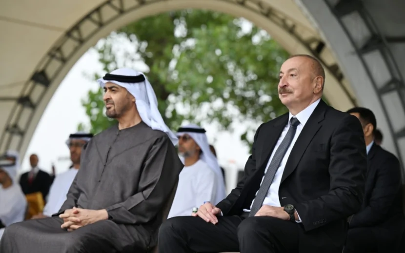 Liderlər Cıdır düzündə Qarabağ atlarının şousunu izlədilər