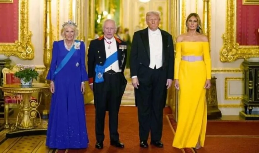 Kraliça və Melaniya Putinə mesaj verdi