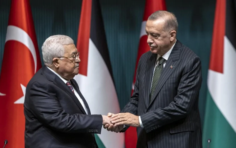 Ərdoğan və Mahmud Abbas arasında görüş BAŞA ÇATDI