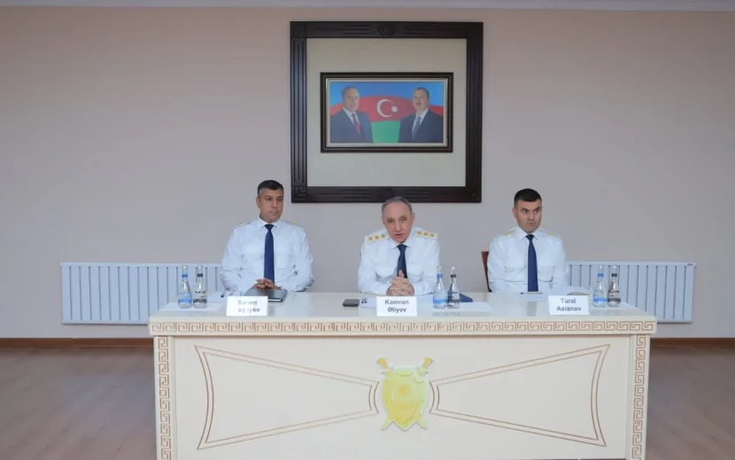 Baş prokuror Naxçıvanda əməliyyat müşavirəsi keçirdi - Tapşırıqlar verdi (FOTOLAR)