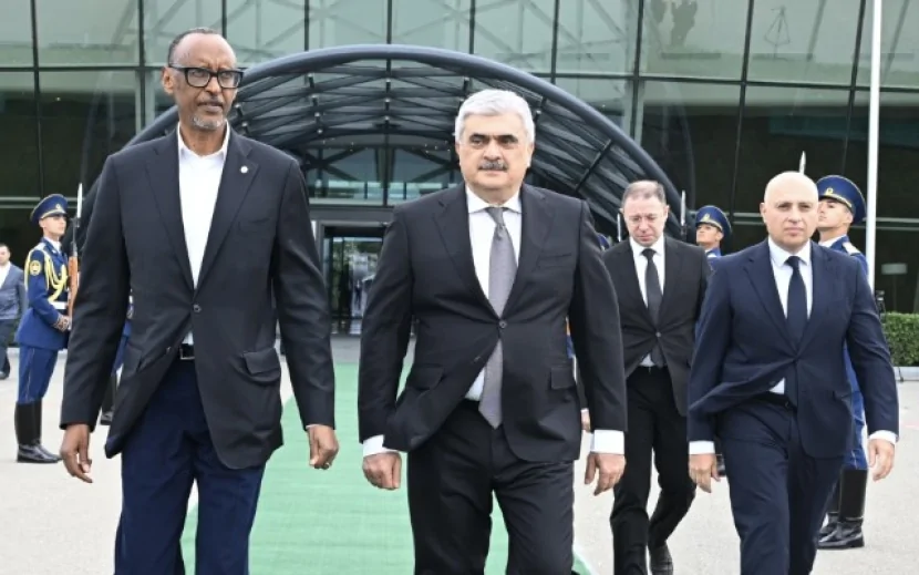 Ruanda Prezidentinin Azərbaycana səfəri başa çatdı