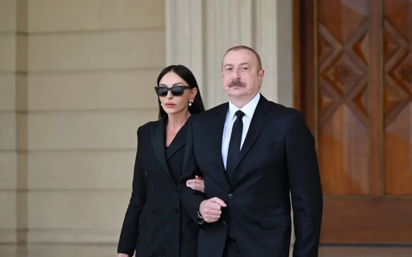 İlham Əliyev və xanımı BMT-nin mənzil qərargahına gəliblər