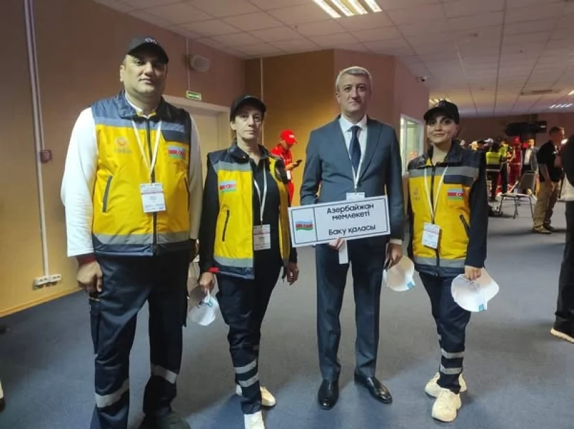 Azərbaycanın təcili tibbi yardım komandası beynəlxalq çempionatda 3-cü oldu