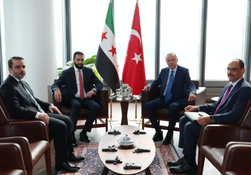 Ərdoğan Suriyanın Prezidenti Şara ilə GÖRÜŞDÜ