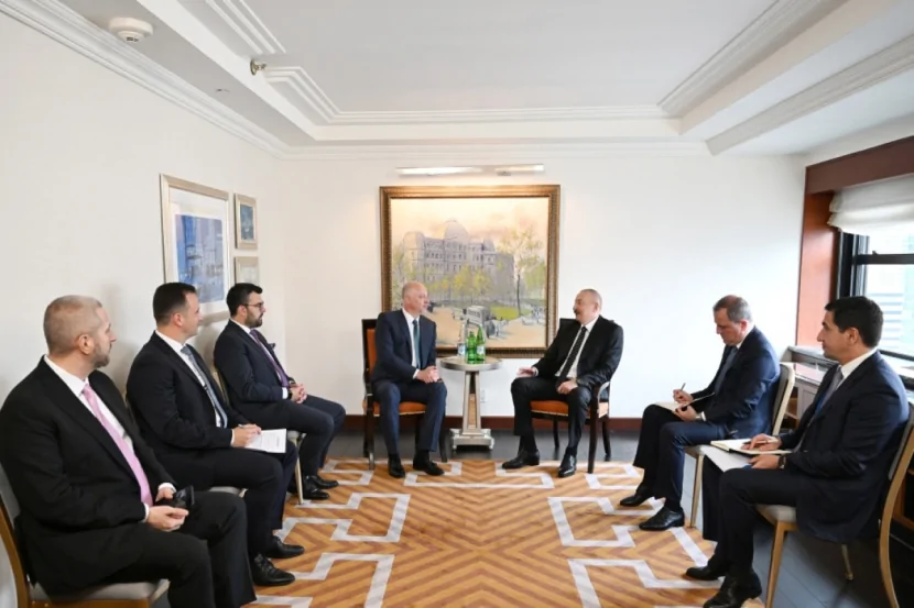 Prezident Nyu-Yorkda Bolqarıstanın Baş naziri ilə GÖRÜŞDÜ