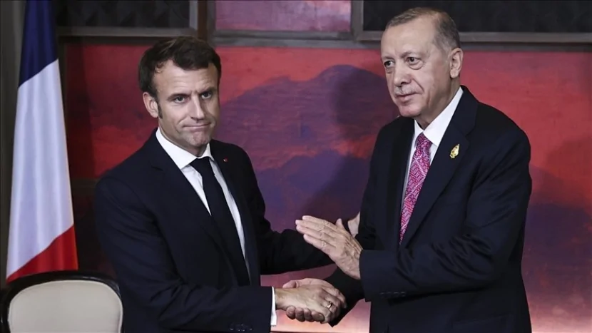 Ərdoğan Nyu-Yorkda Fransa prezidenti ilə GÖRÜŞDÜ