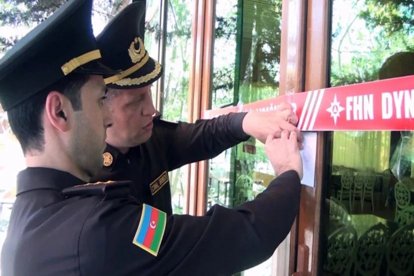 FHN yanğın təhlükəli restoranın fəaliyyətini DAYANDIRDI