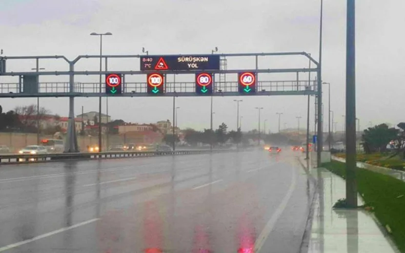 Hava Limanı yolunda sürət həddi endirildi