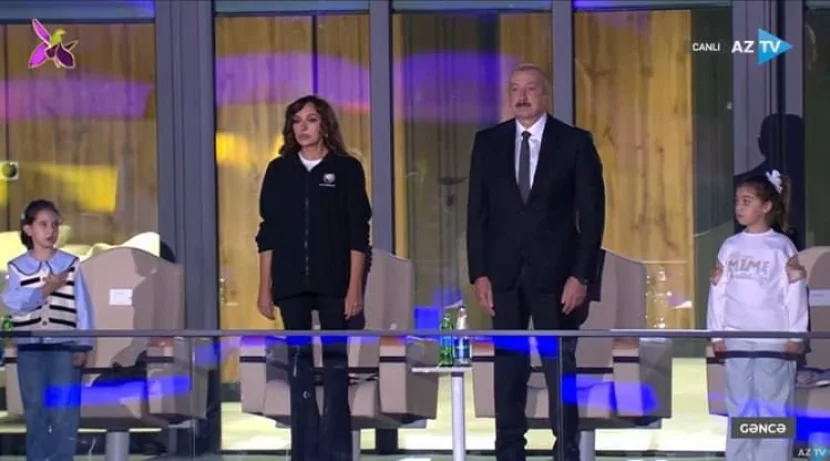 Gəncədə III MDB Oyunlarının açılış mərasimi keçirilib, Prezident və birinci xanım tədbiri izləyiblər