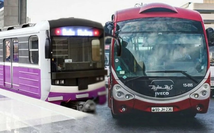 Azərbaycanda metro və avtobusların qiyməti dəyişildi