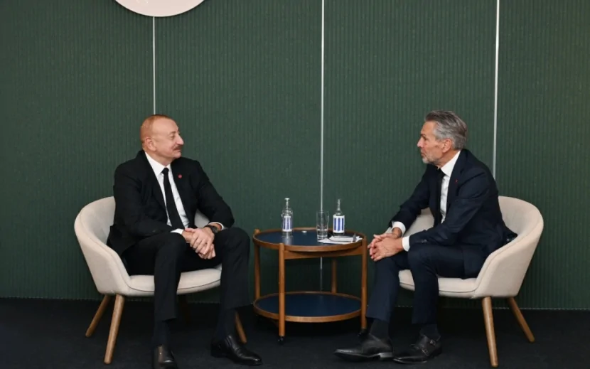 İlham Əliyev Dik Şuf ilə görüşdü