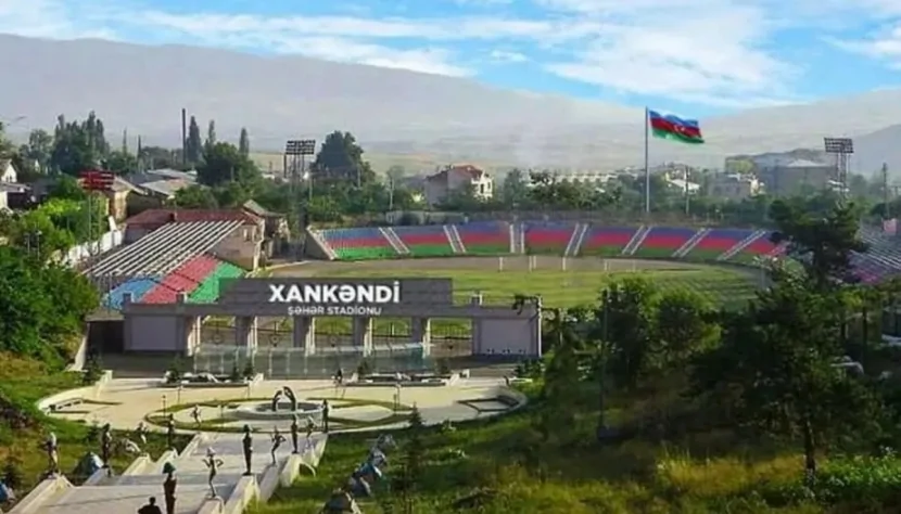 Xankəndi stadionunda beynəlxalq oyunlar da KEÇİRİLƏCƏK