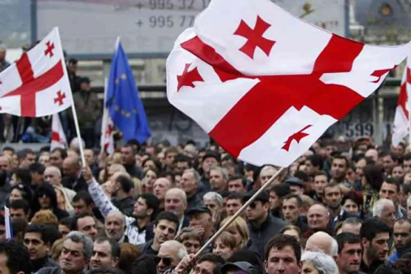 Tbilisidə iğtişaşlar zamanı... 