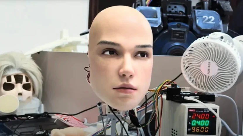 Çində insana bənzər robot təqdim edildi
