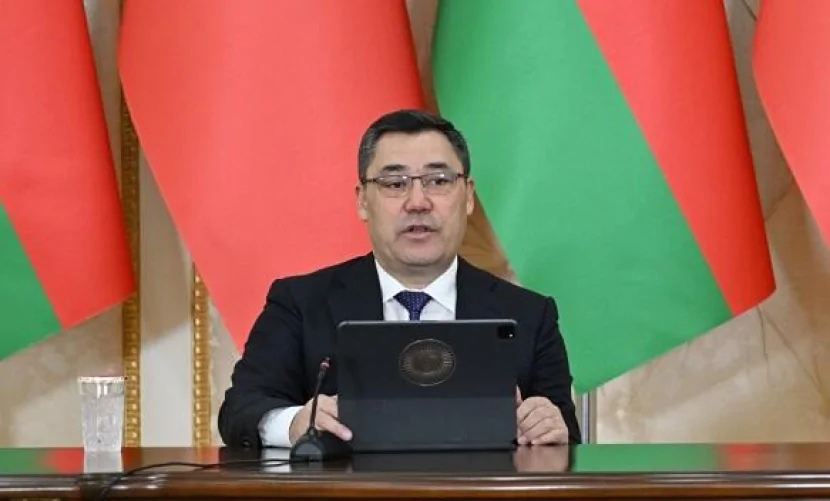 Japarov Qəbələyə gəldi