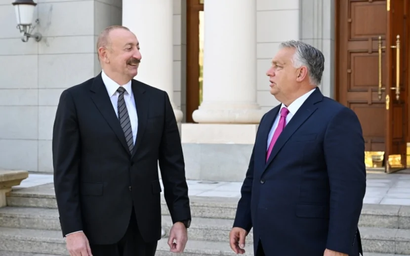 Prezident Viktor Orban ilə görüşdü - FOTOLAR (YENİLƏNİB)