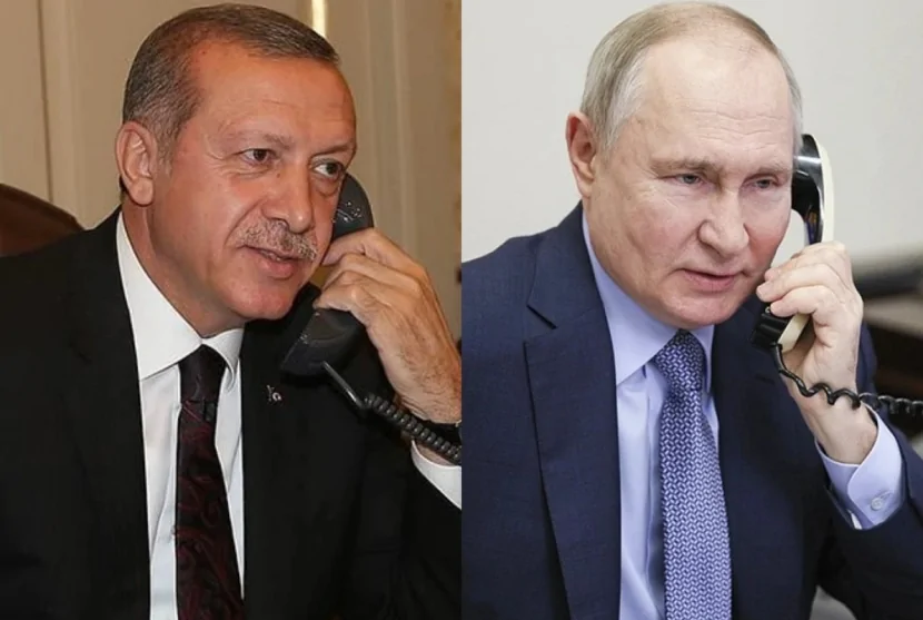 Ərdoğan Putinə zəng edib