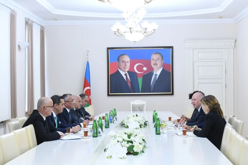 Dövlət Komitəsində Dünya Bankı nümayəndələri ilə görüş keçirilib - FOTOLAR