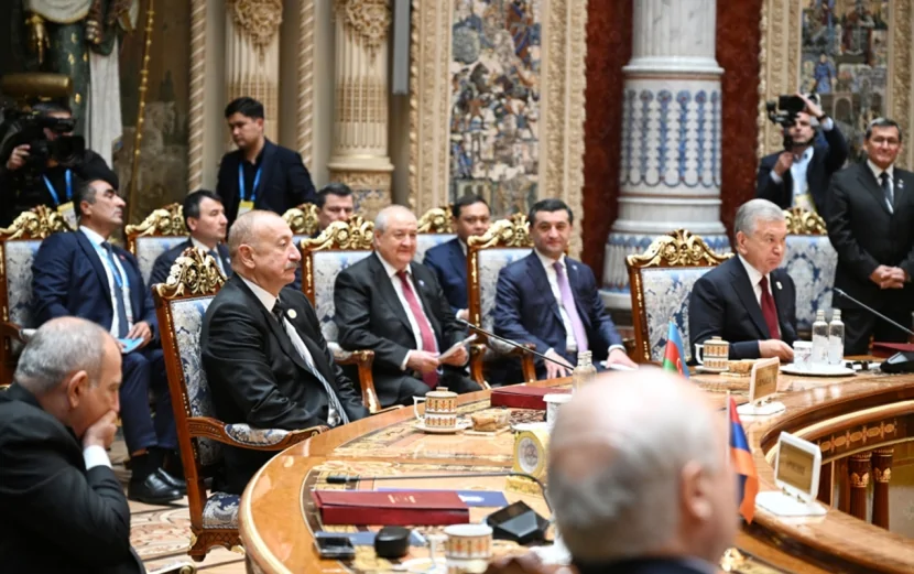 Prezident MDB Dövlət Başçıları Şurasının  iclasında iştirak edib - Fotolar