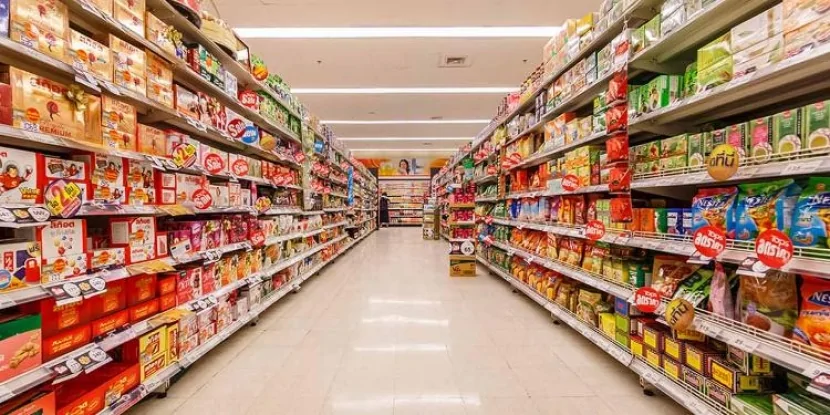 Bakıda qadın satıcı marketə girən oğru ilə əlbəyaxa oldu - Video
