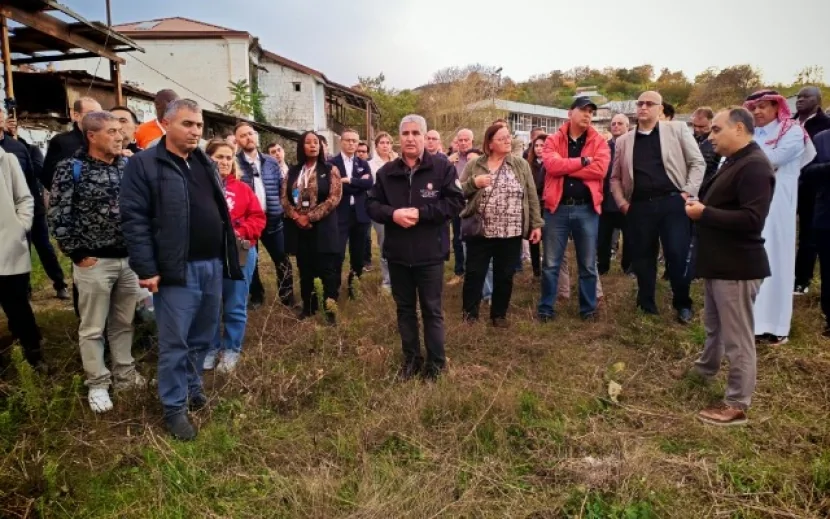 Beynəlxalq konfransın iştirakçıları Şuşa həbsxanasında - FOTOLAR