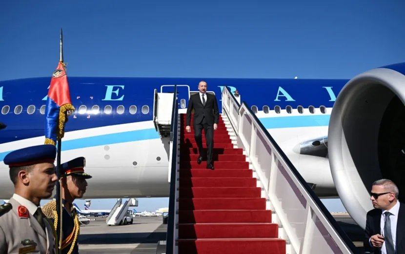 Prezident Misirə getdi - Fotolar