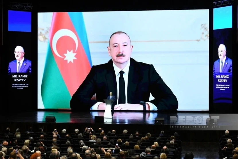 Prezident Assambleya iştirakçılarına müraciət etdi - YENİLƏNİB