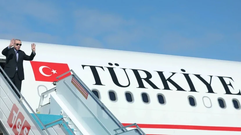 Ərdoğan Misirə gedib