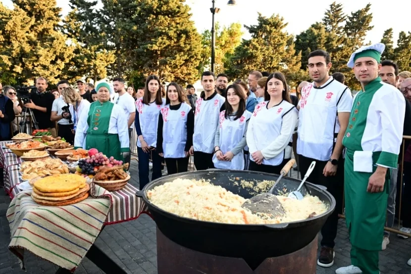 Milli Parkda Türkmənistanın mətbəx mədəniyyətinin təqdimatı olub