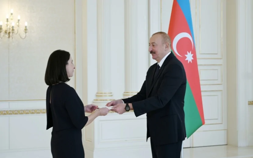 Prezident Sofi Laqutun etimadnaməsini qəbul etdi - FOTOLAR