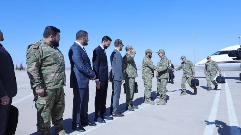 Türkiyə hərbi heyəti Suriyaya səfər etdi
