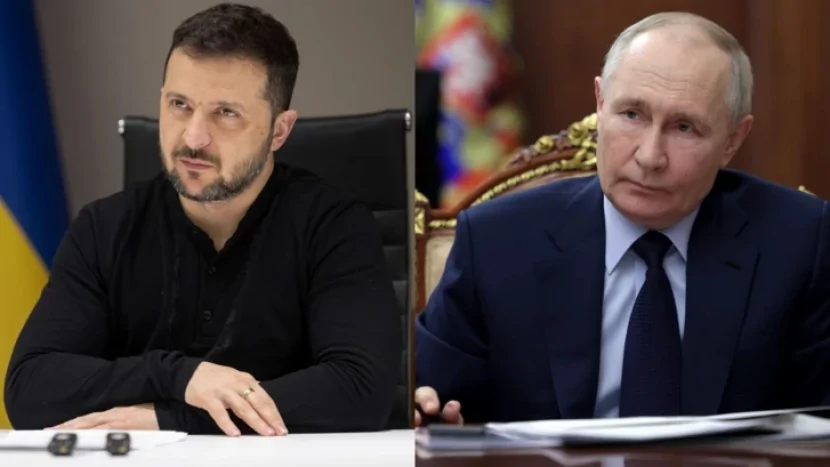 Zelenski: Putinlə dünyanın istənilən yerində görüşməyə hazıram
