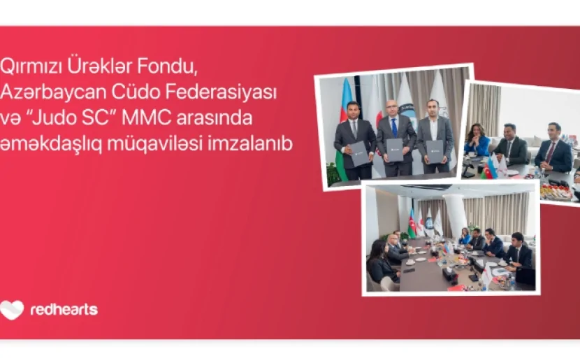 Qırmızı Ürəklər Fondu və Cüdo Federasiyası əməkdaşlığa başladı