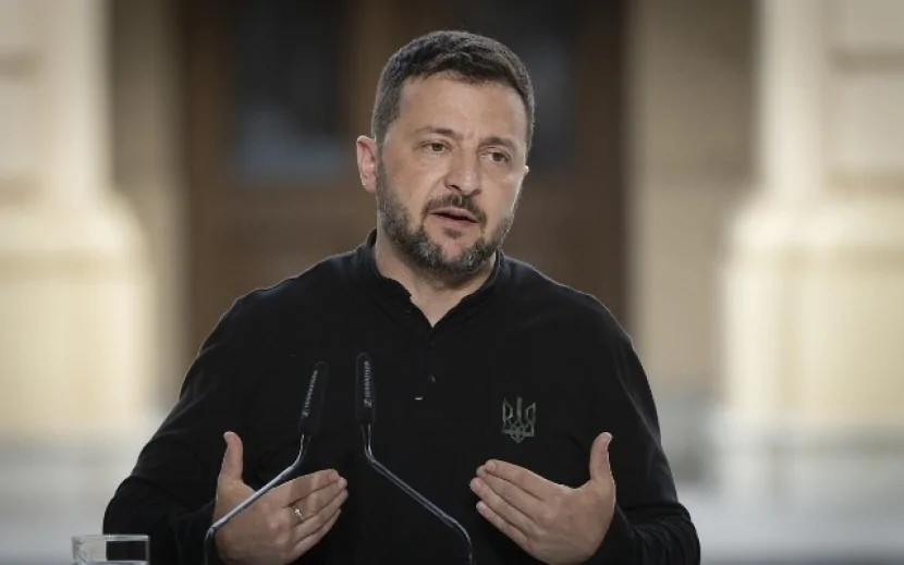 Zelenski Trampla görüşə gecikir