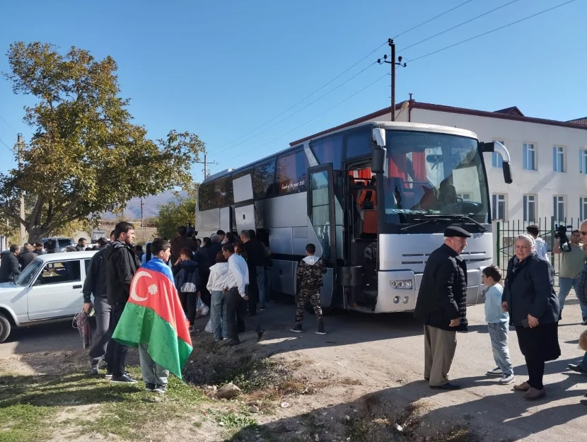 Xocalıya növbəti köç karvanı YOLA SALINDI