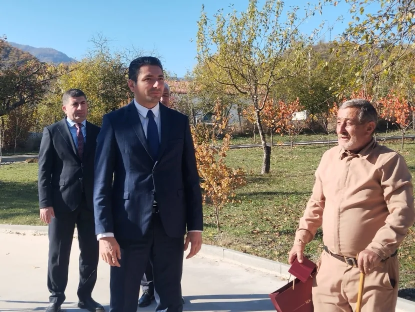 Xocalının Badara kəndində  mənzillərin açarları təqdim edilib - FOTO