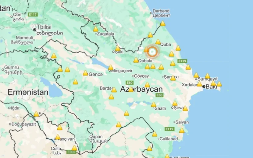 Azərbaycanda ZƏLZƏLƏ OLDU