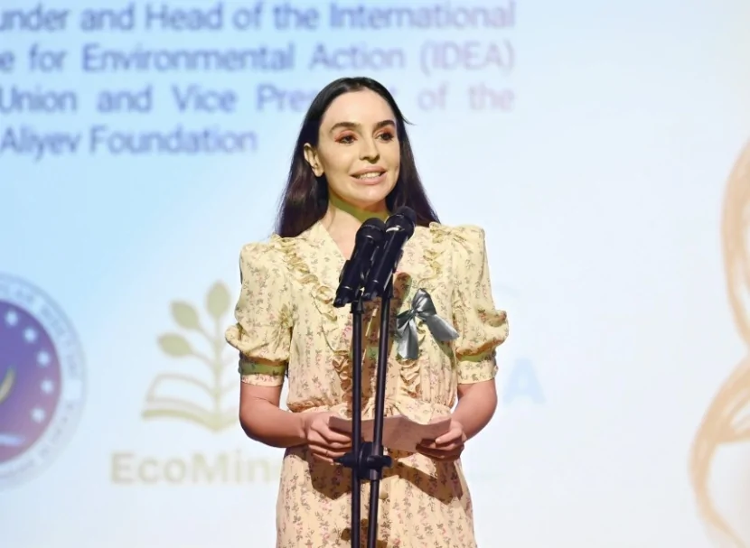 Leyla Əliyeva “EcoMind 2025” konfransında iştirak edib - FOTOLAR