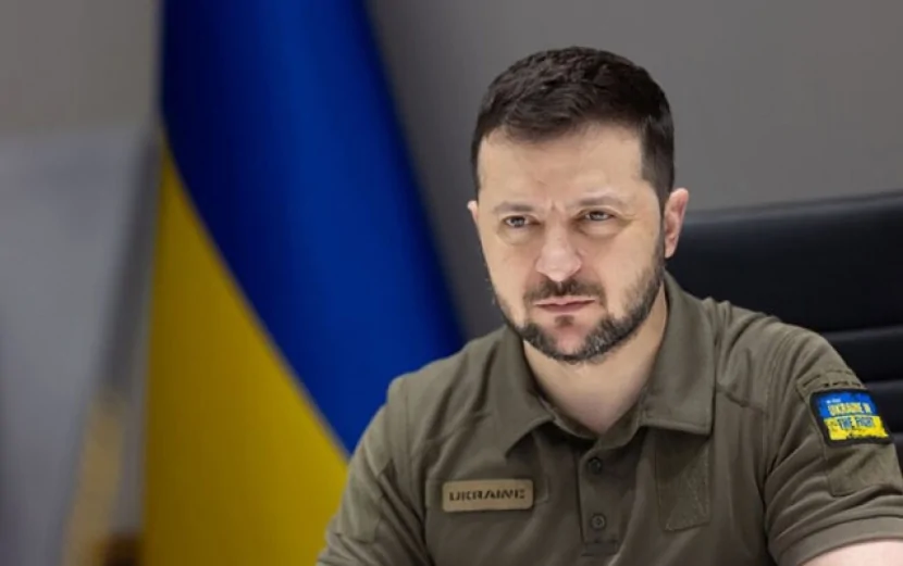 Zelenski Mertsə təşəkkür etdi