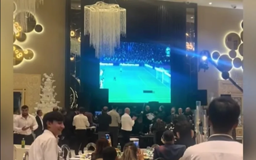 Toyda maraqlı hadisə - FUTBOLA BAXDILAR