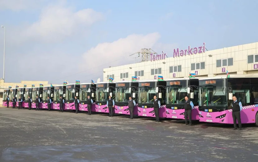 Sabahdan bu marşrut üzrə YENİ avtobuslar xidmət göstərəcək