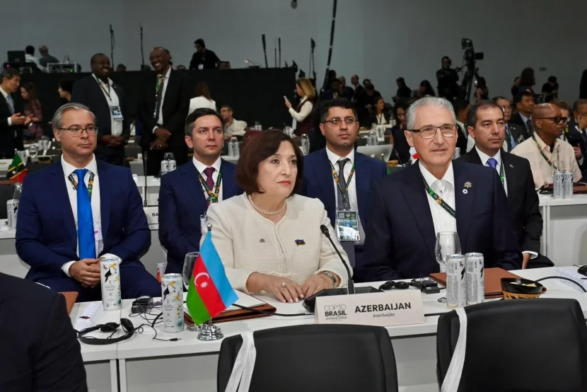 Sahibə Qafarova COP30-un Liderlər Sammitinin açılış mərasimində iştirak edir