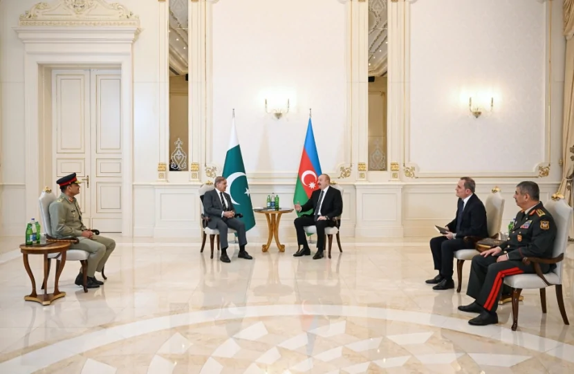 Prezident İlham Əliyevin Pakistanın baş naziri ilə məhdud tərkibdə görüşü olub - YENİLƏNİB