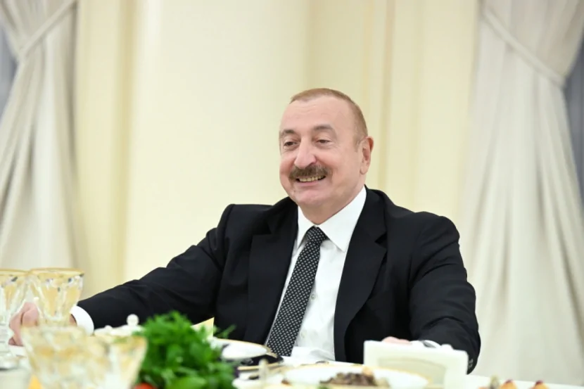 Prezident İlham Əliyev və Pakistanın Baş naziri birgə nahar edib 